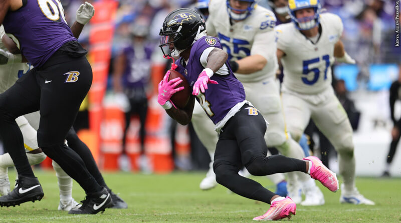 Zay Flowers vs. Rams