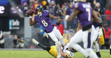 Lamar Jackson vs. Steelers