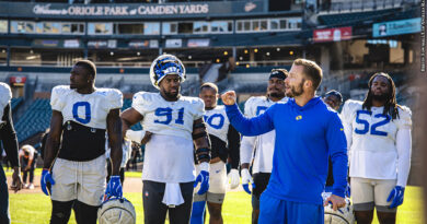 Rams at Camden Yards