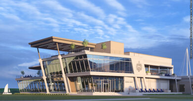Rendering of Navy lacrosse building