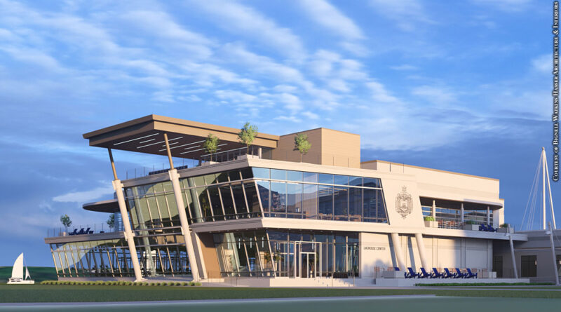 Rendering of Navy lacrosse building