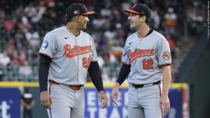 Samuel Basallo and Dylan Beavers