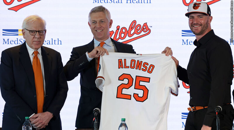 Pete Alonso with David Rubenstein and Mike Elias