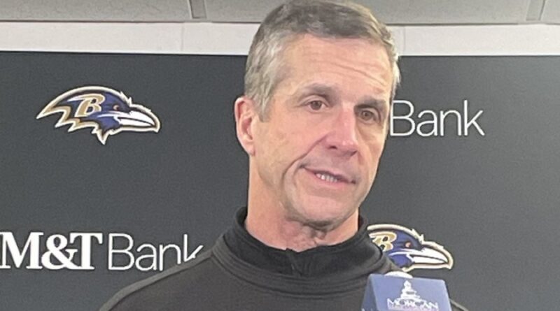 John Harbaugh after loss to Steelers