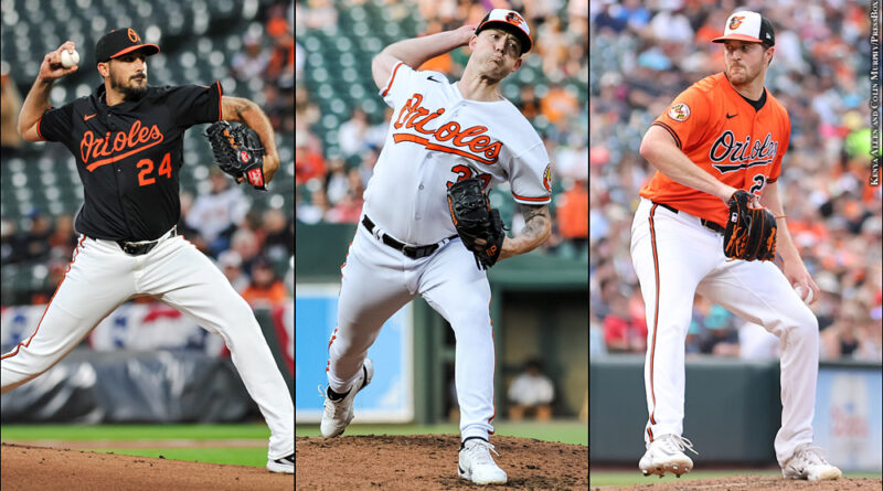 Zach Eflin, Kyle Bradish, Trevor Rogers