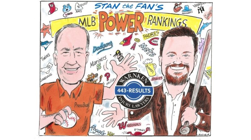 Stan The Fan MLB power rankings