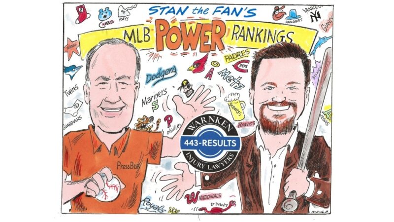 Stan The Fan MLB power rankings warnken Stan The Fan MLB power rankings