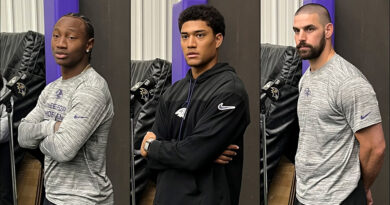Zay Flowers, Kyle Hamilton, Mark Andrews