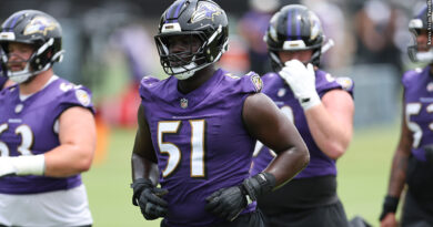 Ravens OL Emery Jones Jr. Excited To Learn From Coaches Declan Doyle, Dwayne Ledford Ravens OL Emery Jones Jr. Excited To Learn From Coaches Declan Doyle, Dwayne Ledford