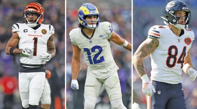 Ja'Marr Chase, Puka Nacua, Colston Loveland